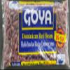 GOYA DOMINICAN RED BEANS/HABICHUELAS ROJAS DOMINICANAS 16OZ BAG view 1