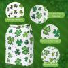 AnyDesign 36pcs St. Patrick's Day Paper Party Favor Bags with Shamrock Design and Stickers, Green, 12 x 8 x 22cm/4.7 x 3.1 x 8.7 inch view 3