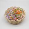 WAKABAKA Crinkle Cut Paper Shred Filler (1LB) for Gift Wrapping & Basket Filling | Mixed Colors for Easter, Thanks giving, birthdays and festivals Mixed Color (light) view 2