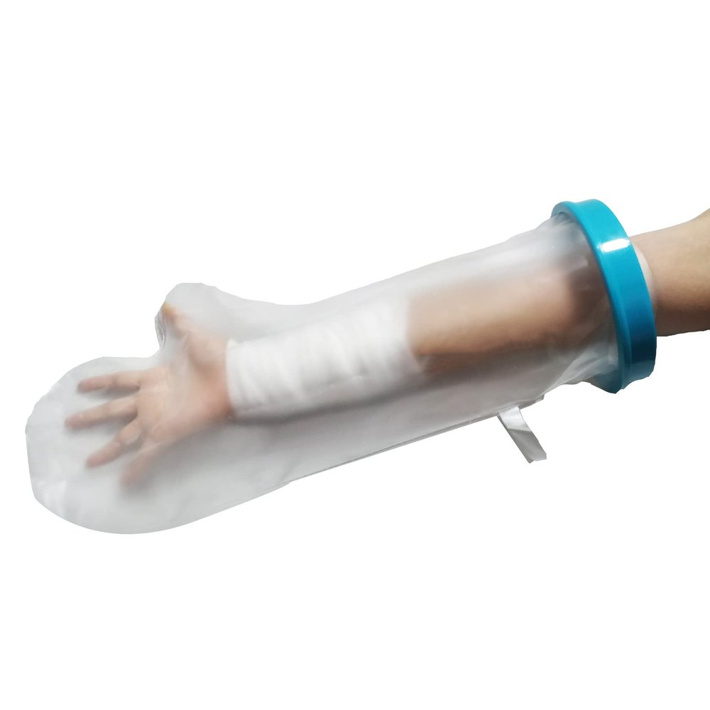 100% Waterproof Cast Cover for Shower Arm Kids - Available in 6 Sizes, Fits Teenagers , Reusable Half Arm Cast Protector - Watertight Protection for Wound Hands, Wrists, Arms (18.50 in / 47 cm Length)