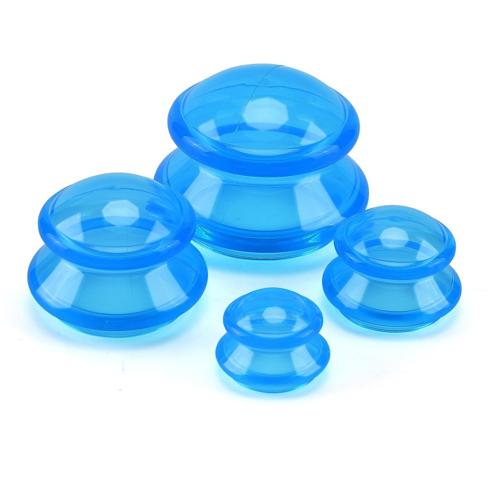 Silicone Cupping Therapy Set, Professional Studio and Home Cupping Set Massage Therapy Cups, Chinese Massage Cups for Cellulite Reduction Cupping Kit, Muscle and Joint Pain Myofascial Cupping Massager