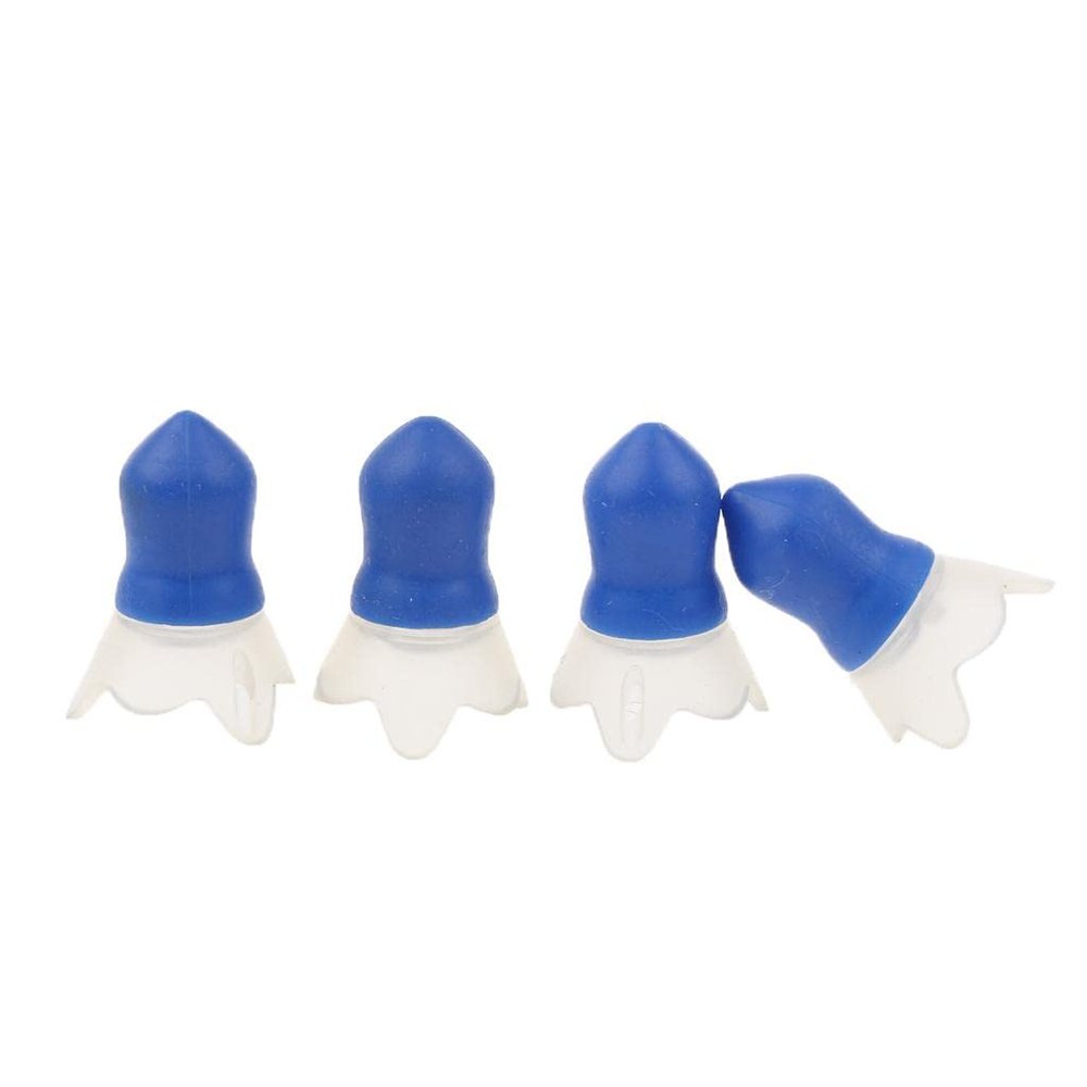MERIGLARE 2 Pairs of Silicone Earplugs Noise Canceling 1.99x1.56x0.66 Inches