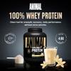 Animal 100% Whey Protein Powder  Whey Blend for Pre Workout or Post Workout, Recovery, or an Anytime Low Sugar Protein Boost Meal Replacement with BCAA Branched Chain Amino Acids  Vanilla, 4 lb view 2