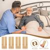 40 Pcs Male External Catheter with Urinary Drainage Bag Set Reusable Men Urinary Incontinence Penile Clamp Fixer Catheters Adjustable Fixed Belt for Patient Incontinence People view 4