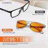 Bloomoak-99% Blue Light Blocking Glasses - Gaming Glasses - Anti Glare - Anti Fatigue -Suitable for Screens, Games, TVs view 2