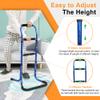 Chair Stand Assist for Elderly Bed Rails Adults Safety Assist Chair Lift Bed Cane for Seniors Bed Assist Bar Bedside Rail Sit to Stand Lift Portable Railing Mobility Aids Couch Assistance Stand Up view 2