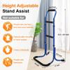 Chair Stand Assist for Elderly Bed Rails Adults Safety Assist Chair Lift Bed Cane for Seniors Bed Assist Bar Bedside Rail Sit to Stand Lift Portable Railing Mobility Aids Couch Assistance Stand Up view 3