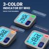 Blood Pressure Monitors for Home Use, 9-17'' & 13-21'' Extra Large Blood Pressure Cuff Upper Arm, Oversized Operation Button &Large Backlit LCD, Automatic BP Machine with USB Cable and 4 AAA Batteries view 4