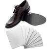 10 Pcs Non Slip Sole Protector Pads Anti Skid Treads 3.1 x 5.1 Inches Adhesive Grip Pads Rubber for Bottom of Men Women Shoes Heels or Boots Replacement (Clear, Wave) view 1