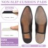 10 Pcs Non Slip Sole Protector Pads Anti Skid Treads 3.1 x 5.1 Inches Adhesive Grip Pads Rubber for Bottom of Men Women Shoes Heels or Boots Replacement (Clear, Wave) view 4