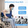 AOSSA Wheelchair Safety Belt for Elderly, Trunk Harness for Adults Child, Medical Restraints for Seniors, Seatbelt for Wheel Chair Straps Hold Down, Adjustable Chair Harness view 2