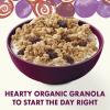 Cascadian Farm Organic Granola, Cinnamon Raisin Cereal, Resealable Pouch, 11 oz view 3