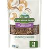Cascadian Farm Organic Granola with No Added Sugar, Coconut Cashew Cereal, Resealable Pouch, 11 oz. view 1
