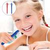 Beavorty Denture Toothbrush 2-Pack Dual Head Oral Cleaning Brush for False Teeth and Dentures Compact Ergonomic Handle for Hard-to-Reach Areas view 2