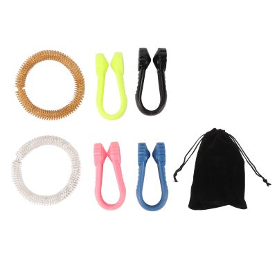 Acupressure Point Clip, Portable Flower Shape Headache Relief, Hand Pressure Point Clip for Migraine Tension Anxiety Pain Relief