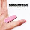 Acupressure Point Clip, Portable Flower Shape Headache Relief, Hand Pressure Point Clip for Migraine Tension Anxiety Pain Relief view 2