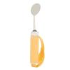 Easy Grip Eating Aids Spoon, Disabled Patient Spoon Easy Grip Safe Stainless Steel Eating Aids Spoon Tableware Adaptive Utensils for Adults Elderly Tremor view 1
