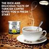 Abu Auf Abuauf Oriental Original Turkish Coffee Cafe Arabic Arabian Arabica Ground Roasted Mud Coffee Light Roast Blend (Light Roast With Cardamom 7.05 oz / 200 gm)       view 4