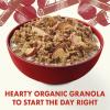 Cascadian Farm Organic Granola with No Added Sugar, Cinnamon Apple Cereal, Resealable Pouch, 11 oz view 3