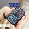 Tandem Diabetes Supply Case with insulated pocket. Organize your t:slim X2 insulin pump supplies. Fits: infusion site, dexcom inserter, glucose meter, lancet, test strips, insulin and more. (Maddox) view 3