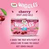 Dole Wiggles No Sugar Added Cherry Fruit Juice Gels Snacks, 4.3oz 4 Total Cups, Gluten & Dairy Free, Bulk Lunch Snacks for Kids & Adults view 3