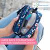 Tandem Diabetes Supply Case with insulated pocket. Organize your t:slim X2 insulin pump supplies. Fits: infusion site, dexcom inserter, glucose meter, lancet, test strips, insulin and more. (Hannah) view 2
