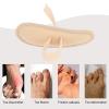 ANGGREK Hammer Toe Cushion, Toe Straightener Splint Toe Buttress Pad Adjustable Comfoltable Joint Realign Cushion Brace for Claw Curled Crooked Toe (Left) view 3