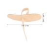 ANGGREK Hammer Toe Cushion, Toe Straightener Splint Toe Buttress Pad Adjustable Comfoltable Joint Realign Cushion Brace for Claw Curled Crooked Toe (Left) view 4