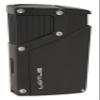 Lotus Czar Cigar Lighter with Quad Pinpoint Torch Flames, Single Action Ignition, All Metal Housing, Integrated 9 mm Cigar Punch, Tinted Fuel Level Window (Black Matte) view 1