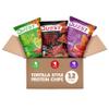 Quest Nutrition Tortilla Style Protein Chips, Spicy Variety Pack, Chili Lime, Hot & Spicy, & Spicy Sweet Chili, 12 Count (3 Each Flavor) view 1