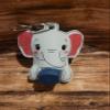 Bow Wow Pet Wear Elephant Inhaler Holder Key Chain view 3