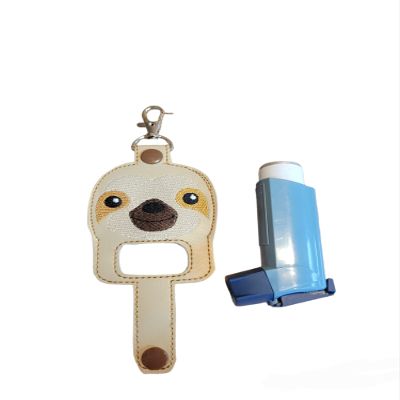 Bow Wow Pet Wear Sloth Inhaler Holder Key chain Key Fob