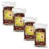 (4 Pack) Tamarind Wet Seedless Block/Slab 14oz (400g) All Natural No added sugar Vegan Gluten Free Seedless, Pulpa de Tamarindo Natural Sin Semilla, 14 oz view 1