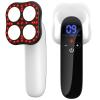CXGRISE Upgraded Cellulite Massager 4 in 1 Stretch Marks Remover Body Beauty Machine for Belly Thigh Hip Leg (White) view 1