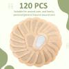 120 Pcs Adhesive Eye Patches, Eye Patches for Adults Pad Disposable Eyepatch Latex Free Adhesive Bandages for Adult(3 x 2 Inch,Nude) view 2