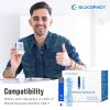 Glucoracy G-425-2 Blood Glucose Test Strips, 100 Counts Test Strips for Diabetes + 100 Counts Blood Lancets, Only for Glucoracy G-425-2 Meter Kit view 2