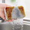 10pcs Kitchen Cleaning Sponges Multi Scrubber for Efficient Dishwashing Grey Strong Cleaning Sponge for Kitchenware Household view 2
