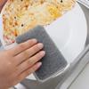 10pcs Kitchen Cleaning Sponges Multi Scrubber for Efficient Dishwashing Grey Strong Cleaning Sponge for Kitchenware Household view 4