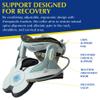 Cervical Air Traction Collar 2 - Portable Neck Stretcher & Decompression Device with Pump for Tech Neck, Posture Support, Pinched Nerves & Herniated Discs by Brace Direct - Adjustable Universal Fit view 3