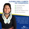 Cervical Air Traction Collar 2 - Portable Neck Stretcher & Decompression Device with Pump for Tech Neck, Posture Support, Pinched Nerves & Herniated Discs by Brace Direct - Adjustable Universal Fit view 4