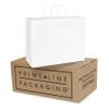 Prime Line Packaging White Gift Bags, Paper Shopping Bags with Handles for Small Business, Boutique, Merchandise, Retail, Party Favors, Bulk, 16x6x12, 200 Pack view 1