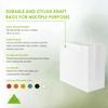 Prime Line Packaging White Gift Bags, Paper Shopping Bags with Handles for Small Business, Boutique, Merchandise, Retail, Party Favors, Bulk, 16x6x12, 200 Pack view 2