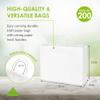 Prime Line Packaging White Gift Bags, Paper Shopping Bags with Handles for Small Business, Boutique, Merchandise, Retail, Party Favors, Bulk, 16x6x12, 200 Pack view 4