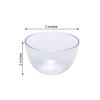 Efavormart 60 Pack Clear 4oz Petite Round Disposable Plastic Bowls for Wedding, Party, Banquet, Home, Picnic, Outdoor, Dinnerware, Restaurants, Salads, Desserts, Cereals, Soups view 3