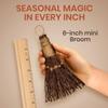 Cinnamon Broom - Cinnamon Broomstick Scented 6in (2 Pack) - Decorative Mini Broomsticks - Cinnamon Scented Brooms - Door Protection view 4