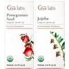 Gya Labs Pomegranate Seed Oil for Skin & Jojoba Oil for Hair Set - Aromatherapy Grade Essential Oils Set - 2x3.4 fl oz view 1