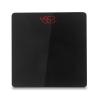 Digital Body Weight Bathroom Scale, High Accuracy Body Weighing Scale with 6mm Tempered Glass Easy Read Backlit LED Display,AAA Batteries Not Included, 397lb/180kg, Black view 1