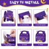 TaoBary 24 Pack Ramadan Treat Boxes Eid Mubarak Gift Boxes Mosque Star Moon Lantern Party Favor with Handle Bulk Ramadan Goodie Candy Bag for Eid Al Fitr Packages Supplies(Purple) view 4
