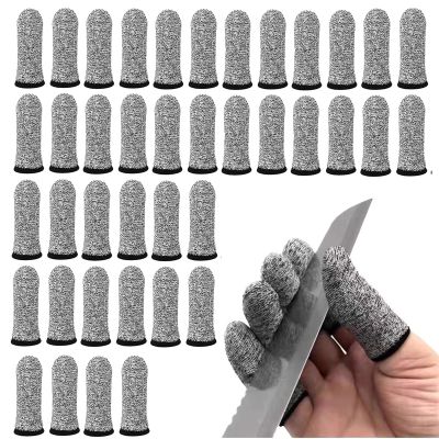 Zfyoung 40PCS Cut Resistant Finger Cots