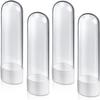 4 Pack Electric Toothbrush Head Holder Storage Case Toothbrush Holder, Electric Toothbrush Holder, No Mess, Hygienic Toothbrush Head Holder, No Grime Build-Up view 1
